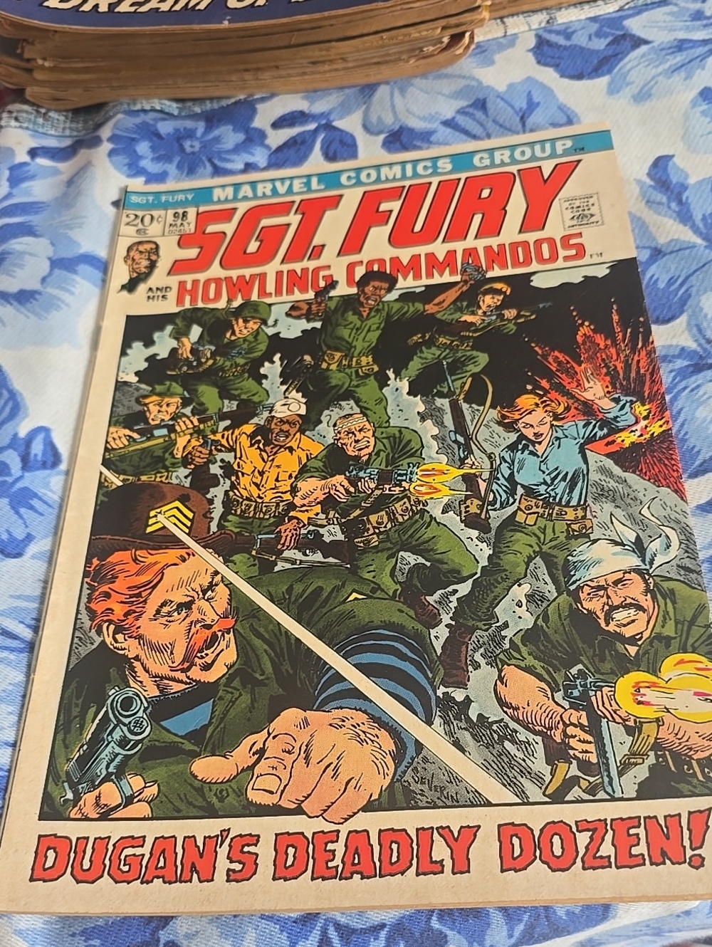 Sgt.Fury and his Howling Commandos #98 Marvel 1972 Comic